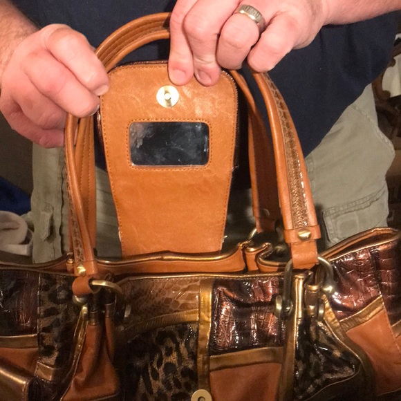 Sharia patchwork purse with dust bag - Picture 3 of 8